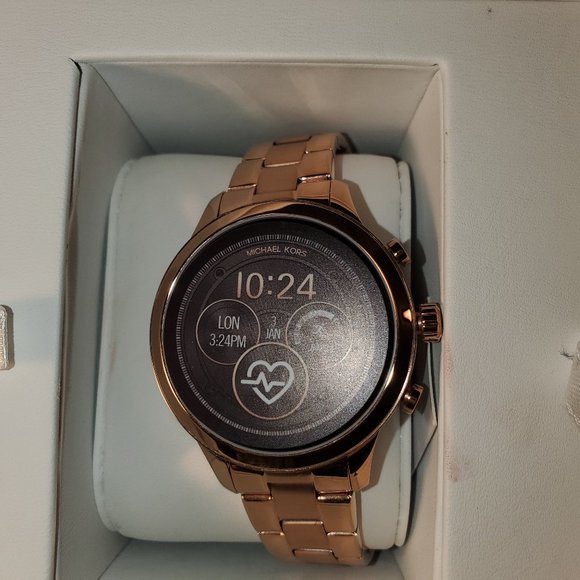 MK Unisex Runway Watch with Rose Gold-Tone Strap - Picture 3 of 4